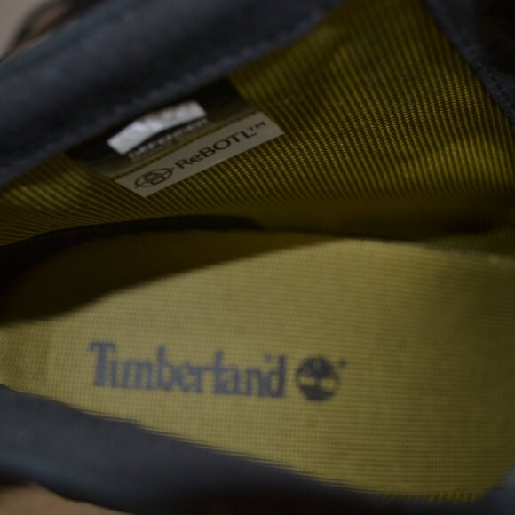 Timberland Lana Point Lace Up Chunky Heel Suede Leather Womens 9 Ankle Bootie - Picture 8 of 8